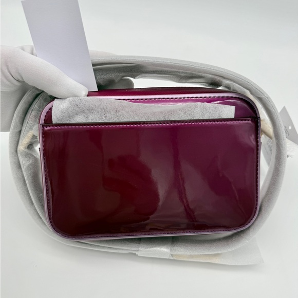 Kate Spade Oh Snap Mini Camera Bag Dark Raspberry - Picture 2 of 16